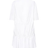 Abito t-shirt arricciato AA9R2659T611B 000 ALAIA 