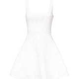 Abito skater in rafia AA9R2688K067B 000 ALAIA 