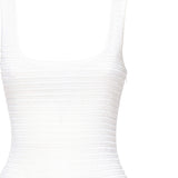 Abito skater in rafia AA9R2688K067B 000 ALAIA 