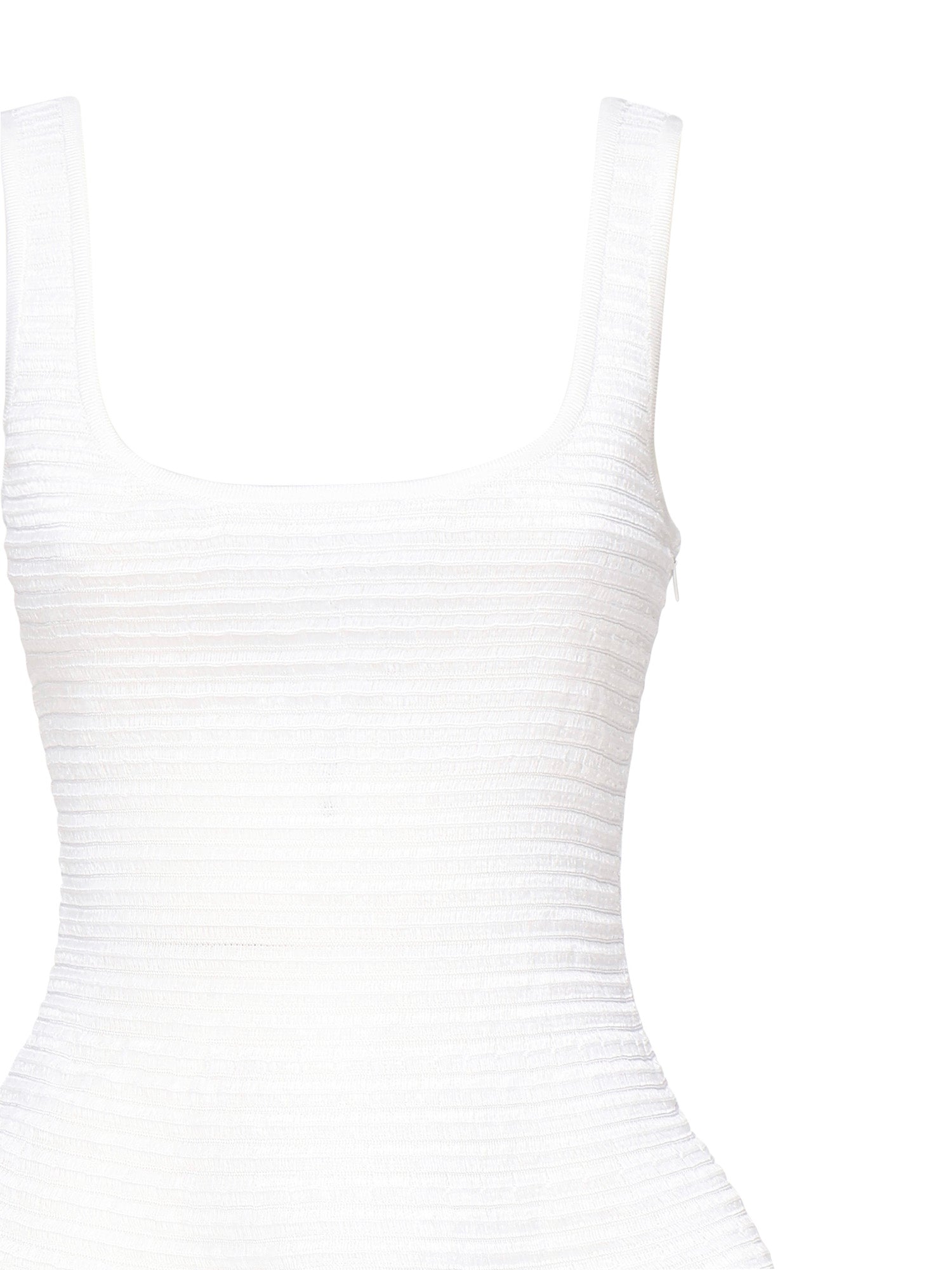 Abito skater in rafia AA9R2688K067B 000 ALAIA 