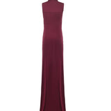 Abito con fiocco in jersey fluido AA9R2793J070B 350 ALAIA 