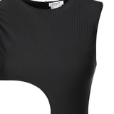 Costume da bagno cut-out AA9W0075J084B 995 ALAIA 
