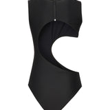 Costume da bagno cut-out AA9W0075J084B 995 ALAIA 
