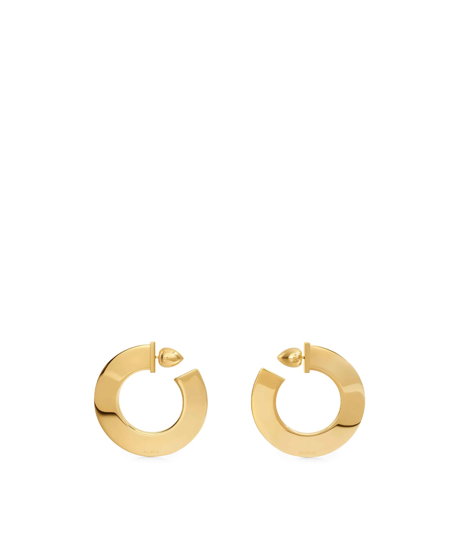Orecchini Blade Hoop Small AAJE1019E006 220 ALAIA 
