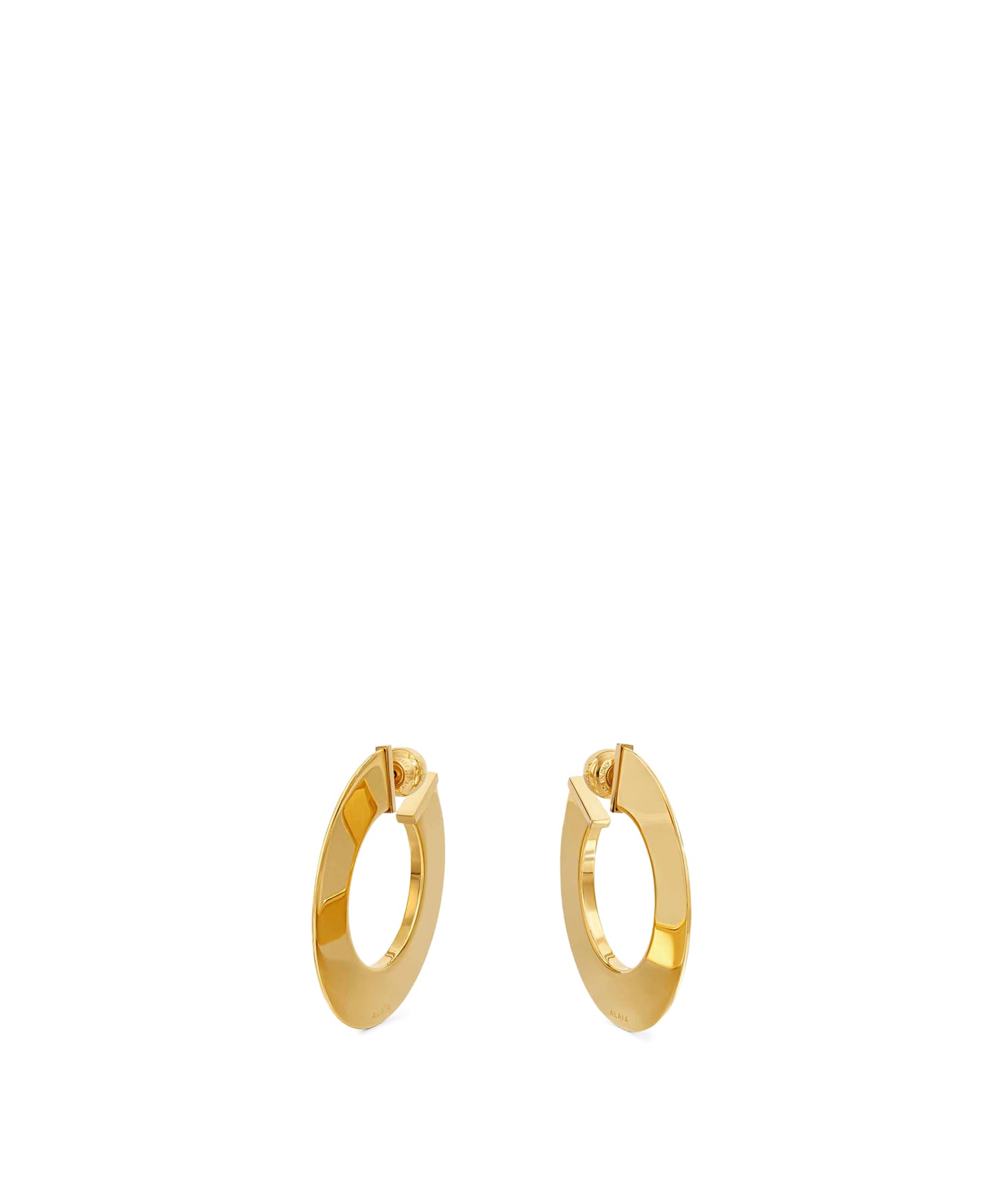 Orecchini Blade Hoop Small AAJE1019E006 220 ALAIA 
