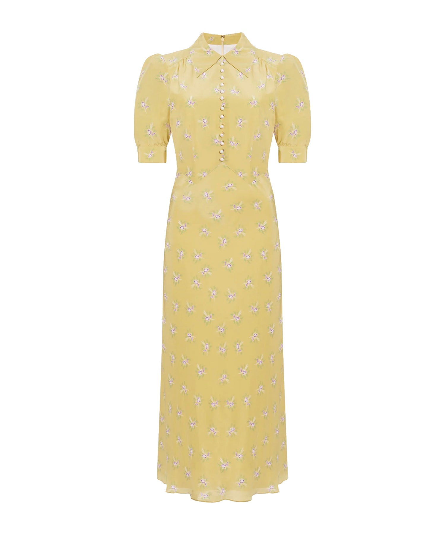 Abito midi con stampa floreale FABX3598F4726 1792 ALESSANDRA RICH 