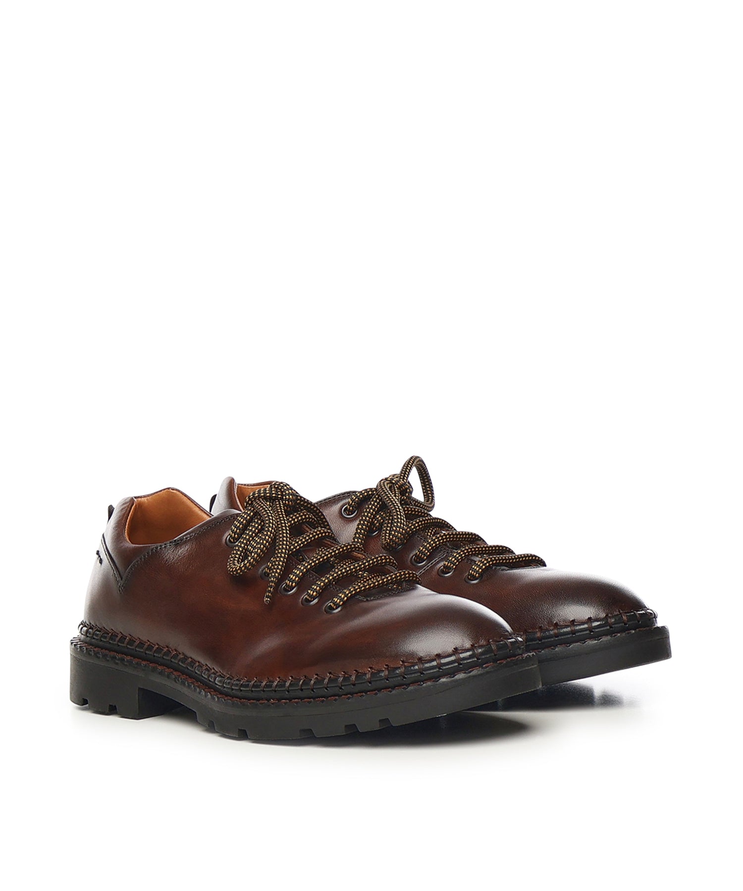 Scarpe stringate in pelle 68004 TABACCO ALEXANDER HOTTO 