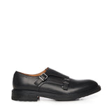 Scarpe Monk strap in pelle 68046 NERO ALEXANDER HOTTO 