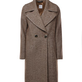 Cappotto Pesca in lana e cashmere 26AL203 CAFFE ALISHEVA 