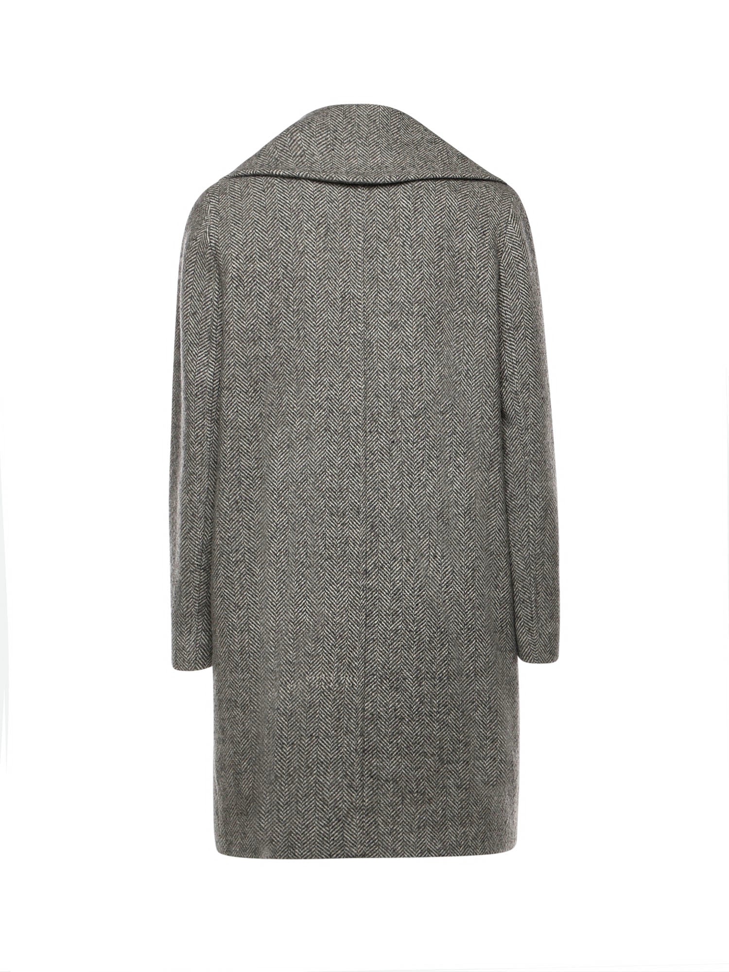 Cappotto Pesca in lana e cashmere 26AL203 GRIGIO ALISHEVA 