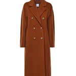 Cappotto double in lana e cashmere 26AL211 BRUCIATO ALISHEVA 