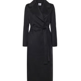 Cappotto lungo in lana 26AL218 NERO ALISHEVA 