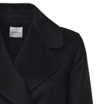 Cappotto lungo in lana 26AL218 NERO ALISHEVA 