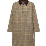 Cappotto in misto lana B6F0025 12M AMARANTO 