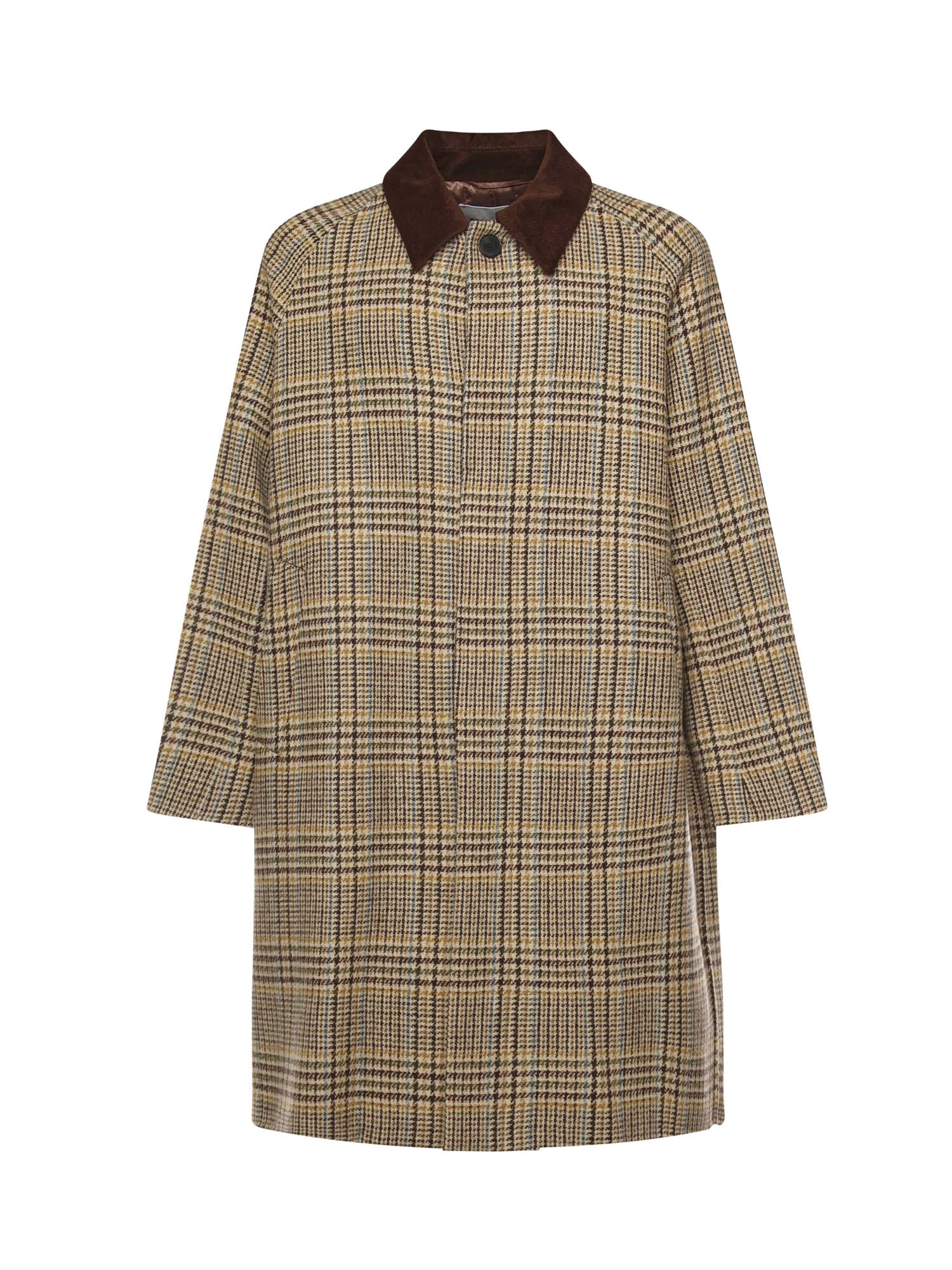 Cappotto in misto lana B6F0025 12M AMARANTO 