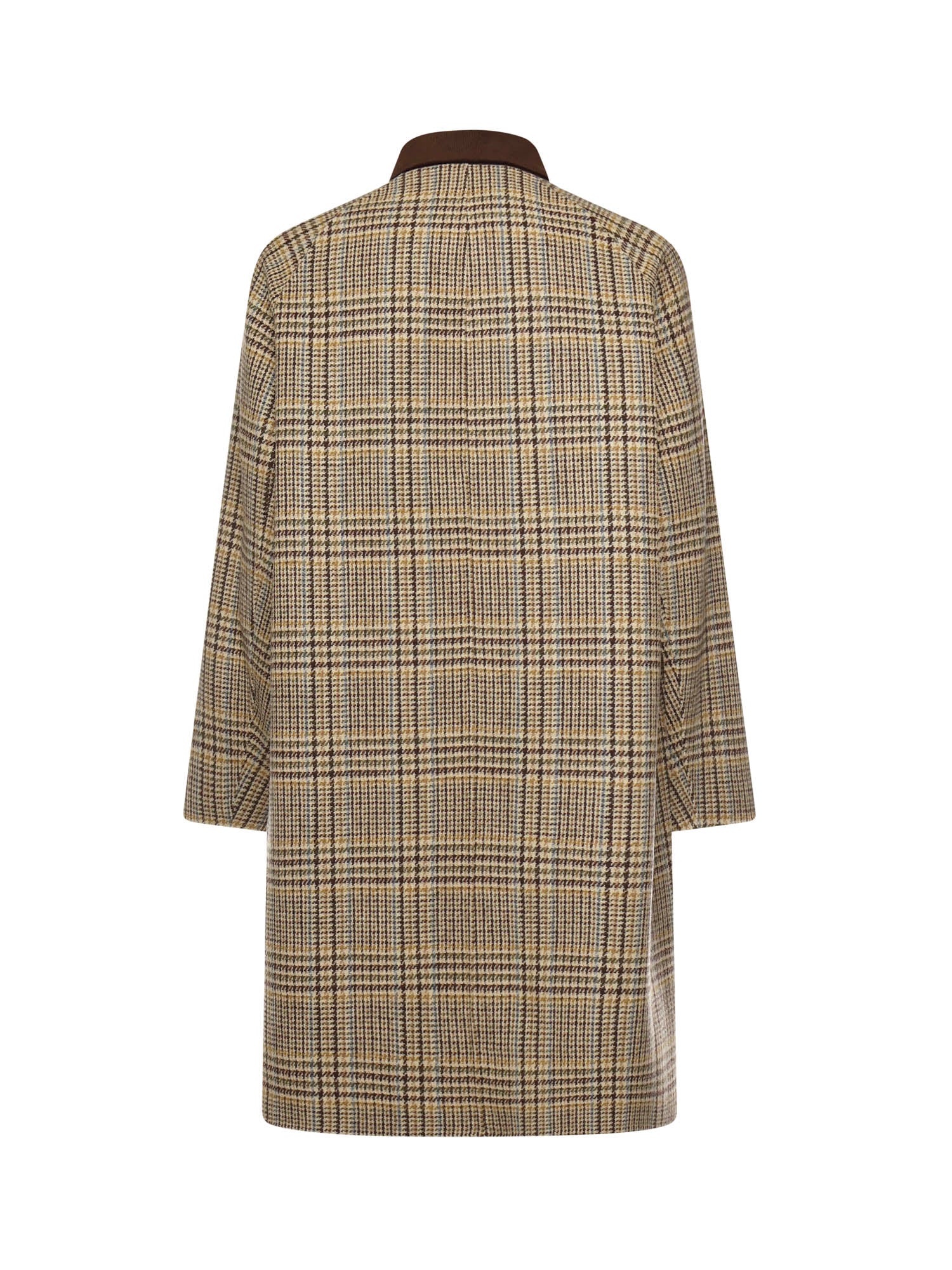 Cappotto in misto lana B6F0025 12M AMARANTO 