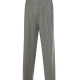 Pantalone in lana B6F0073 FF AMARANTO 