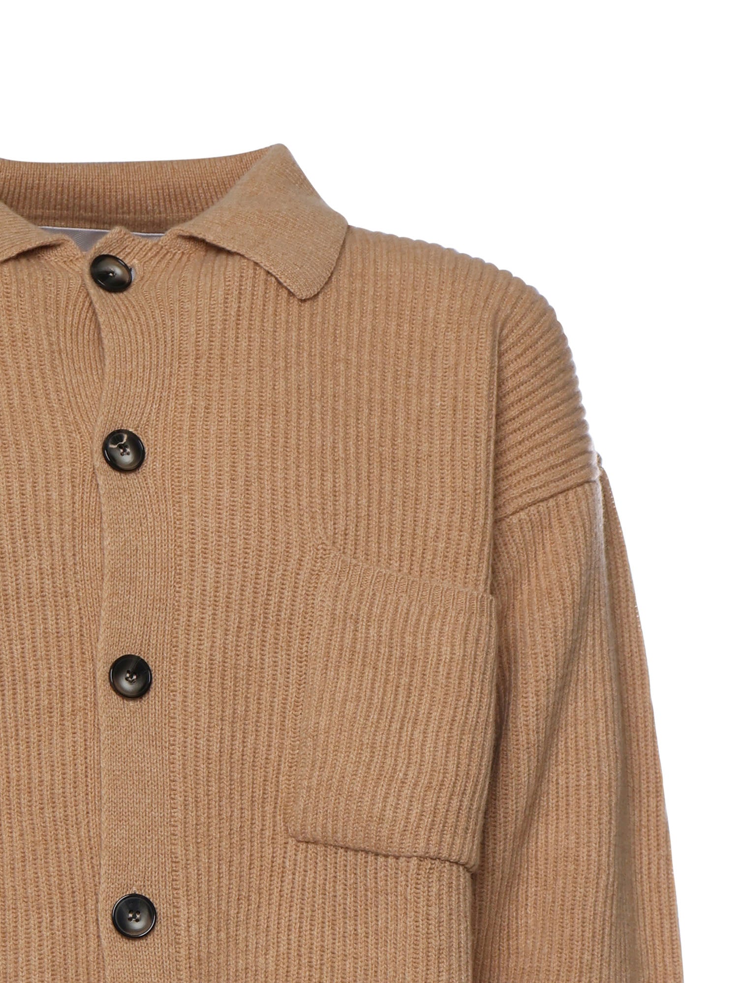Giacca in lana e cashmere B9F0004 06M AMARANTO 
