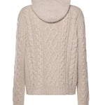 Cardigan in misto lana<BR/> B9F0062 06M AMARANTO 