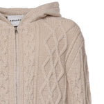 Cardigan in misto lana<BR/> B9F0062 06M AMARANTO 