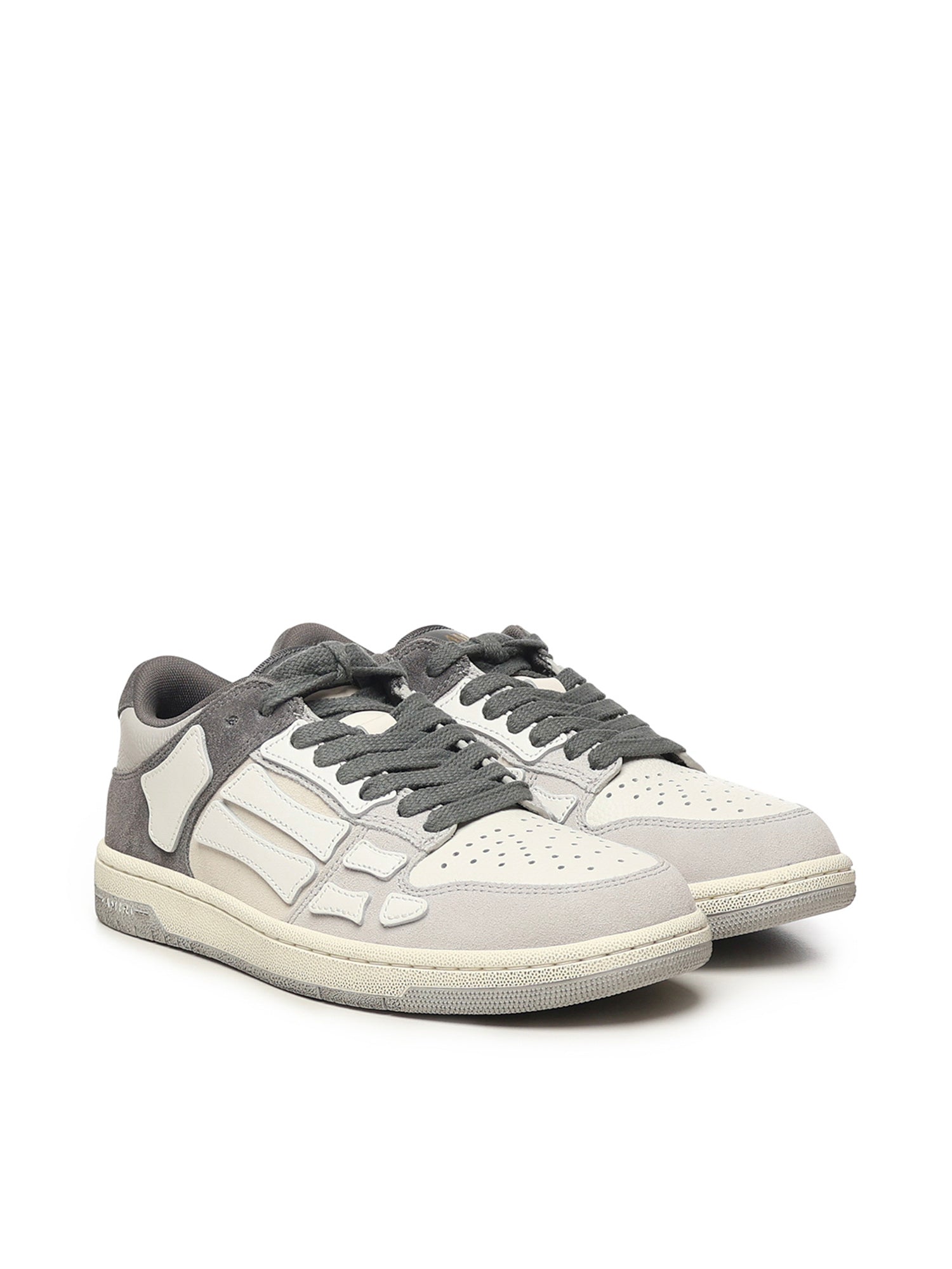 SNEAKERS DISTRESSED SKEL TOP IN PELLE AMFOSR1168 904 AMIRI 