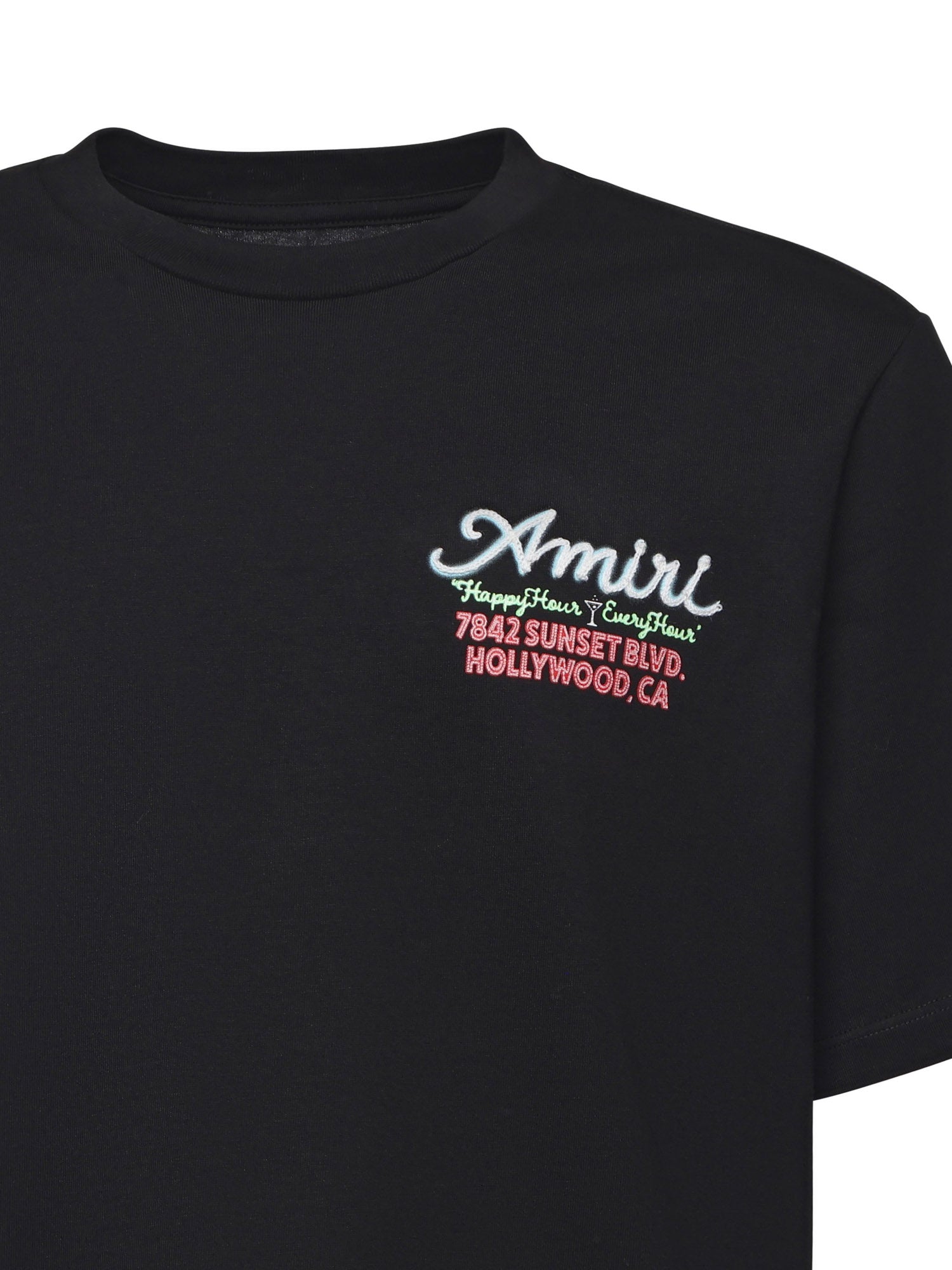 Neon Lights t-shirt in cotone AMJYTE1244 001 AMIRI 