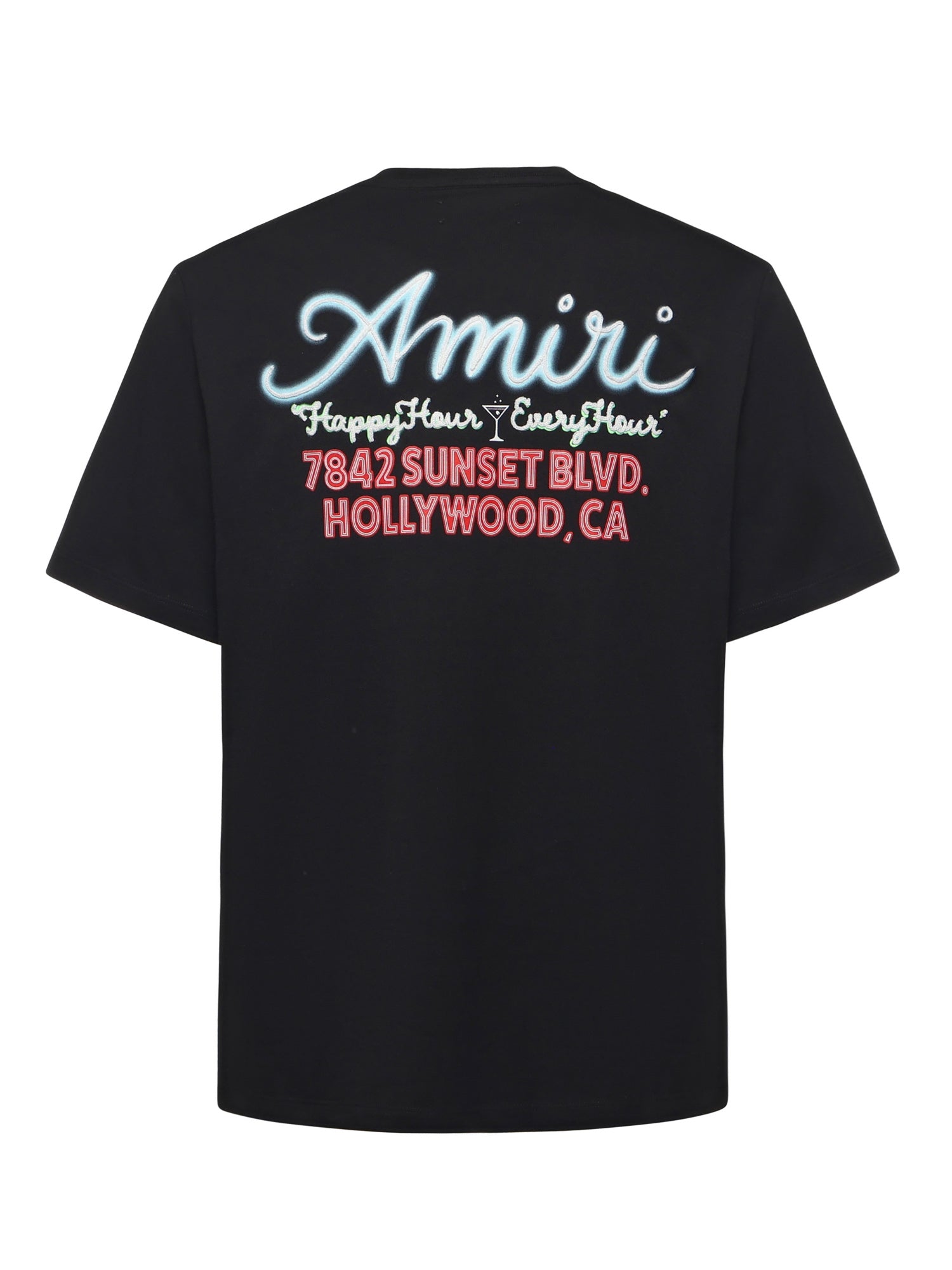 Neon Lights t-shirt in cotone AMJYTE1244 001 AMIRI 