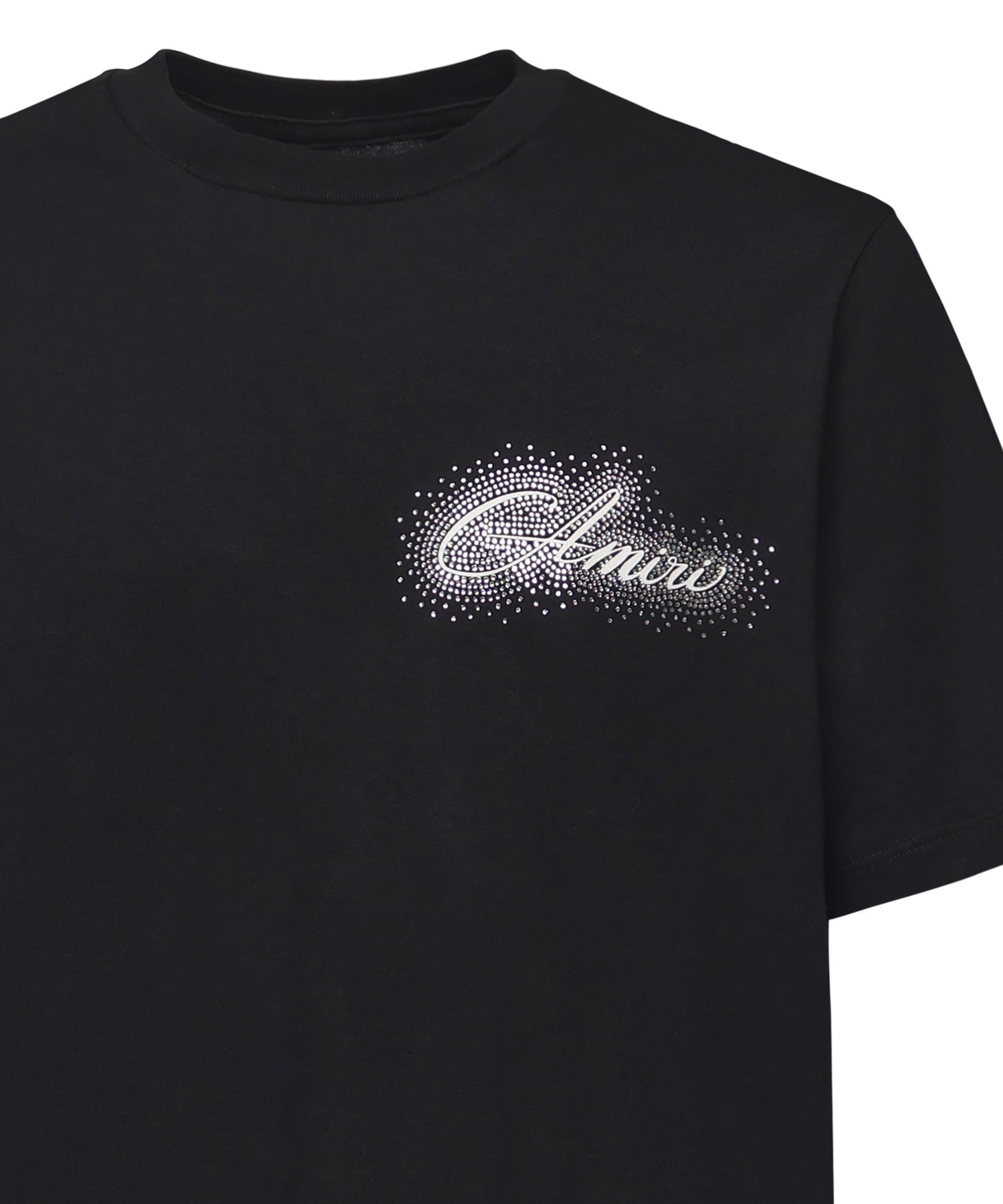 Strass T-shirt in cotone AMJYTE1253 001 AMIRI 