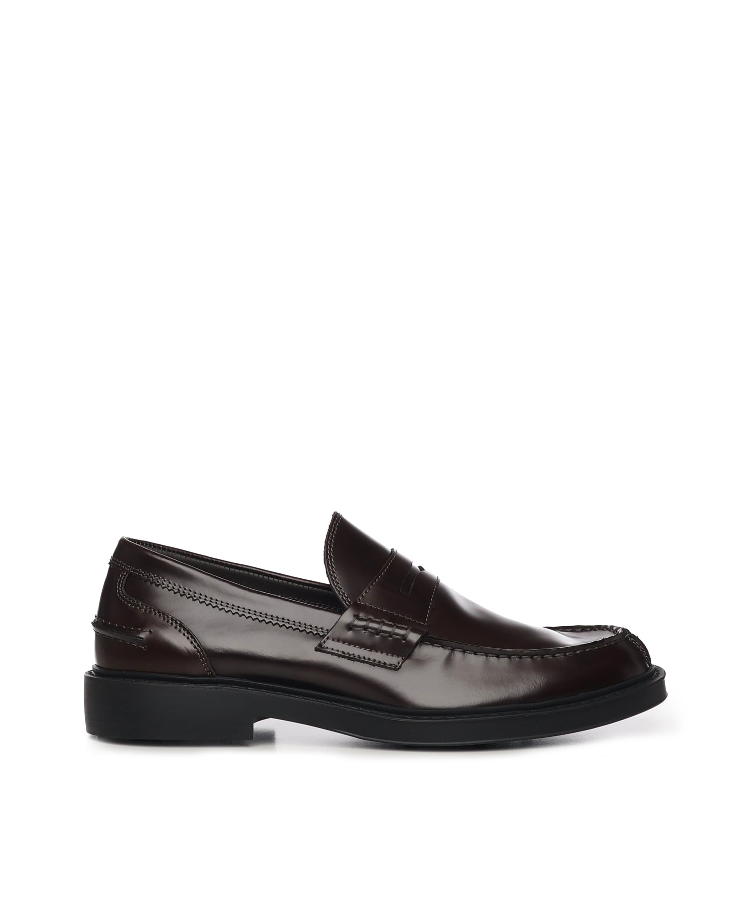 Mocassino Dover in pelle 22937 MORO ANTICA CUOIERIA 