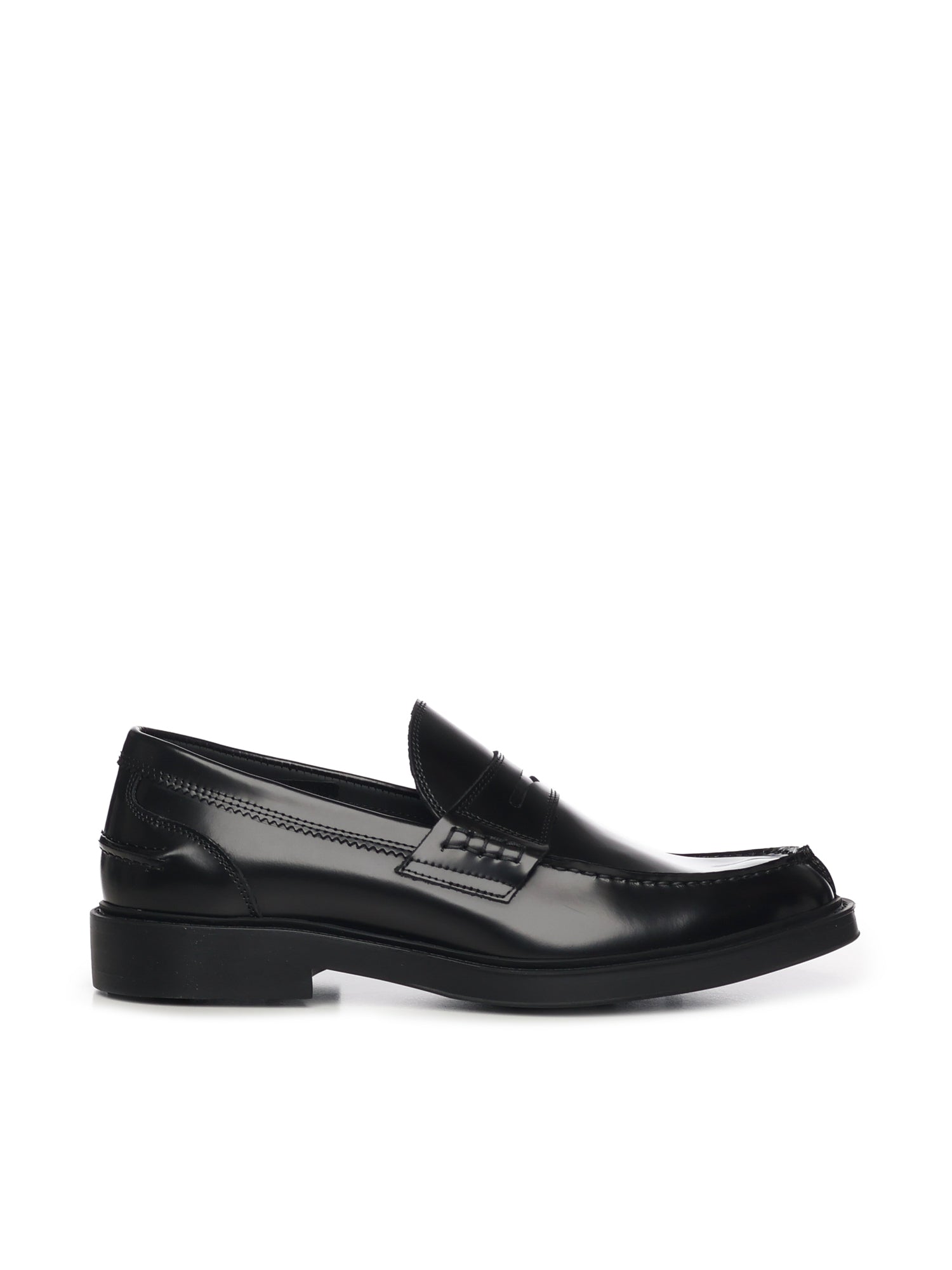 Mocassino Dover in pelle 22937 NERO ANTICA CUOIERIA 