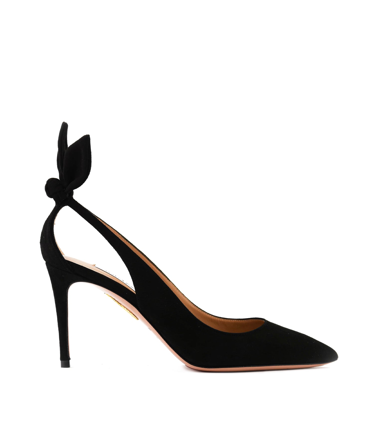 Pumps Bow Tie in suede DENMIDP0 SUE000 AQUAZZURA 