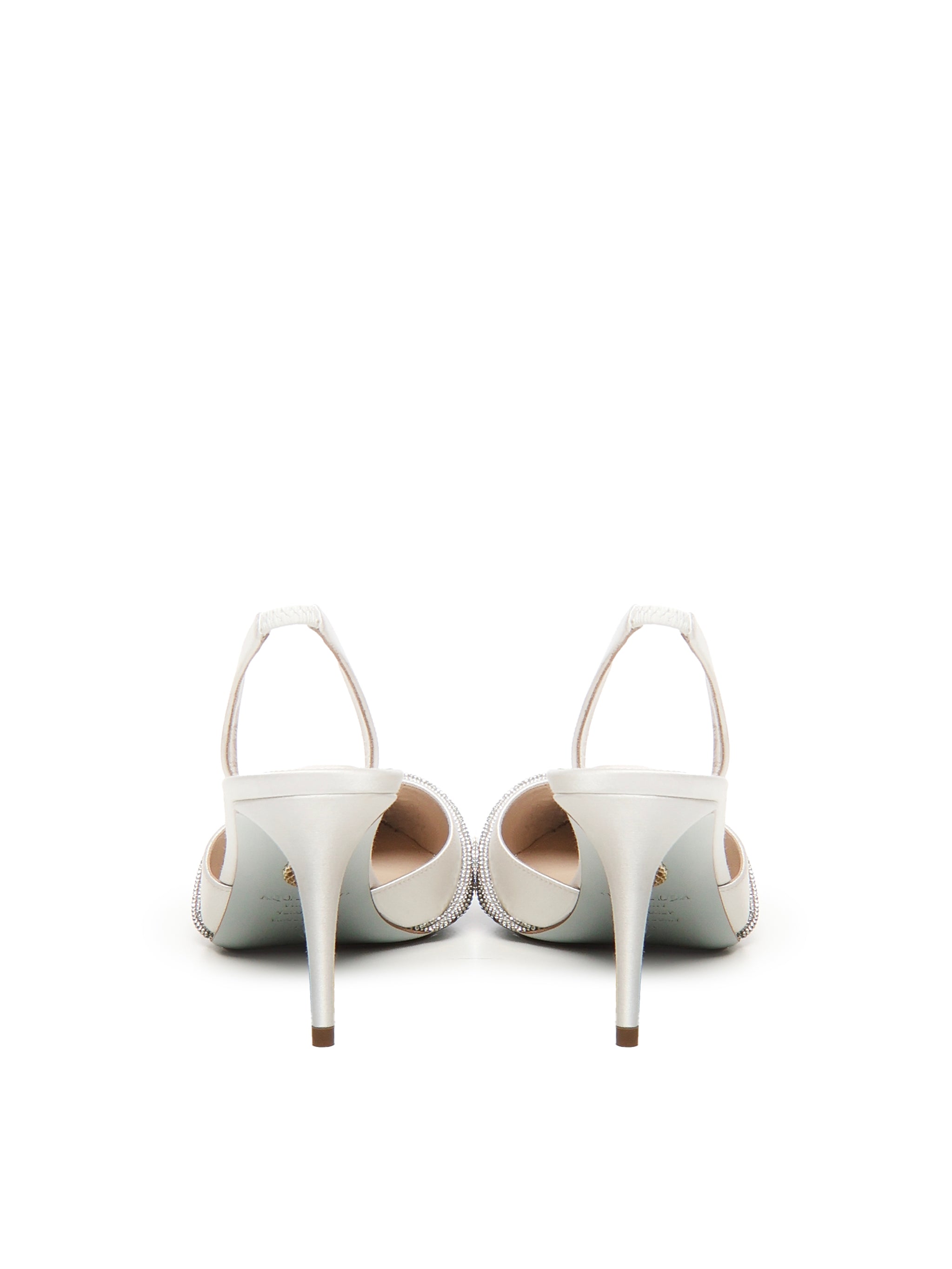 Gatsby Satin Pumps GASMIDBR SATFFF AQUAZZURA 