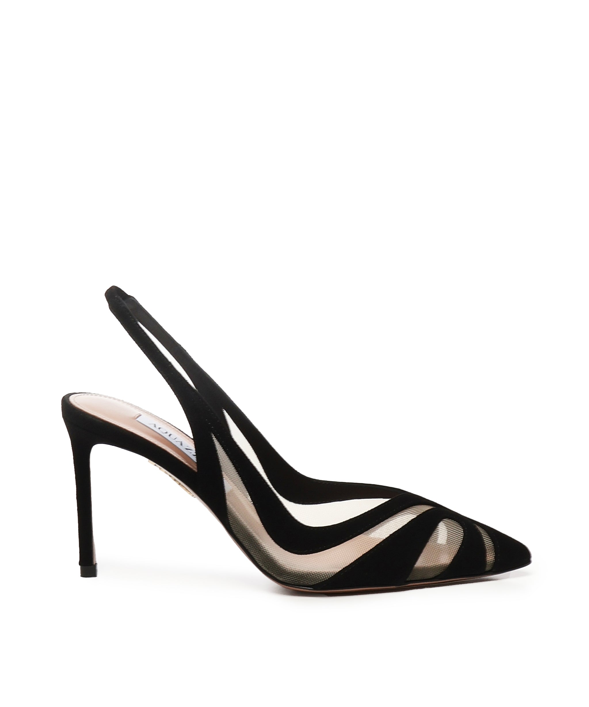 Slingback Lune in suede LNEMIDL0 SFE000 AQUAZZURA 