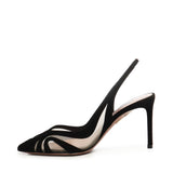 Slingback Lune in suede LNEMIDL0 SFE000 AQUAZZURA 