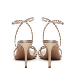 Sandali Love Struck con cristalli<BR/> LSKMIDS0 NPLLCO AQUAZZURA 