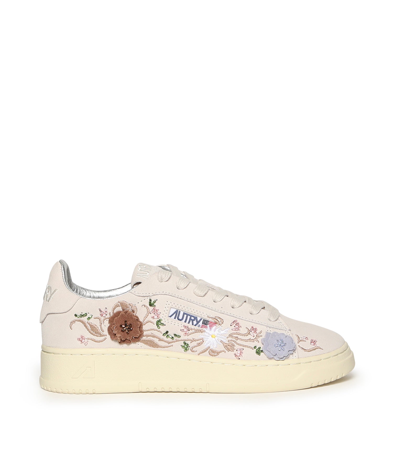 Sneakers Dallas low 'Floral' in suede ADLW EY02 AUTRY 