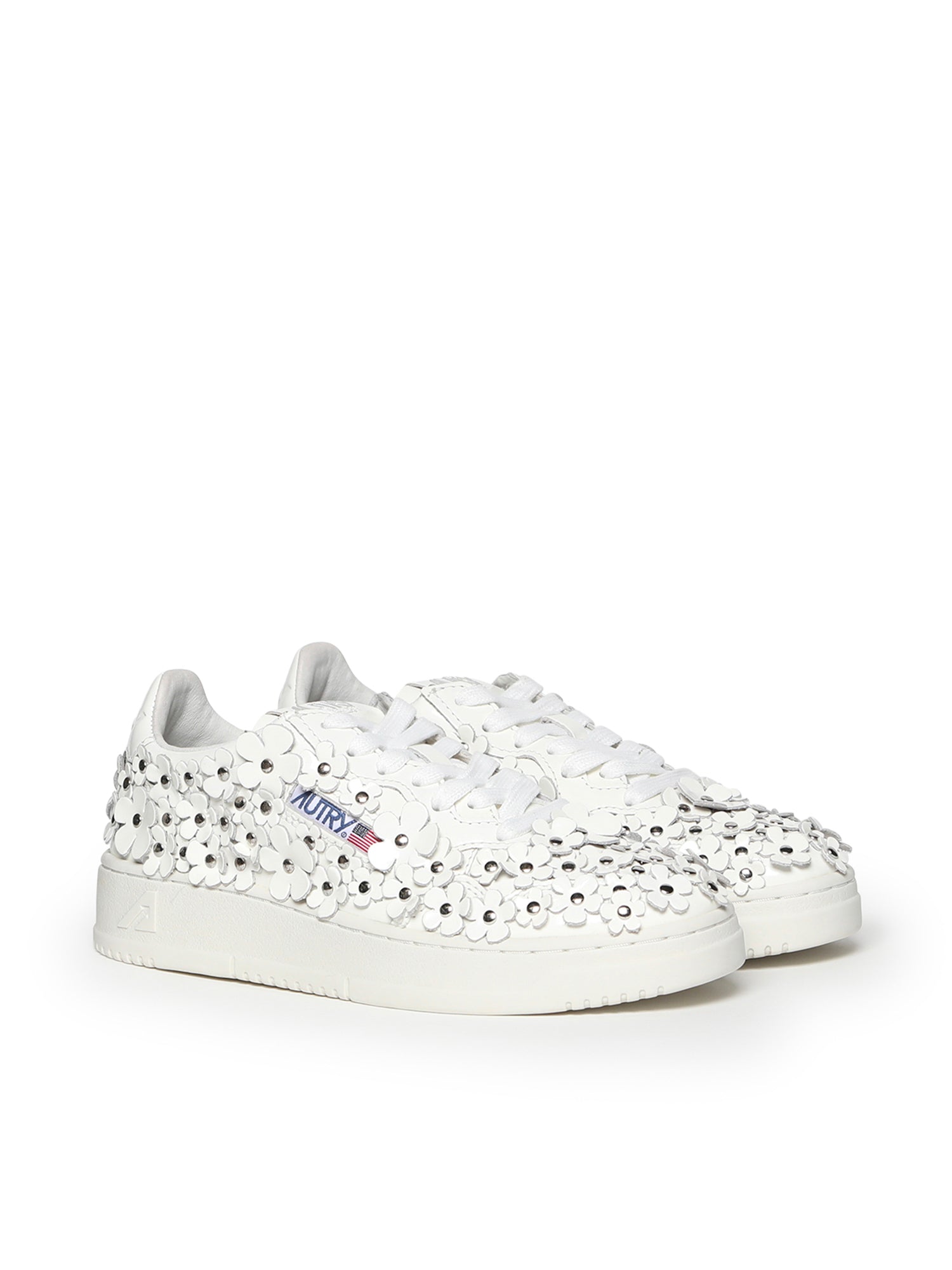 Sneakers Medalist low 'Blooming' in pelle AULW PW02 AUTRY 