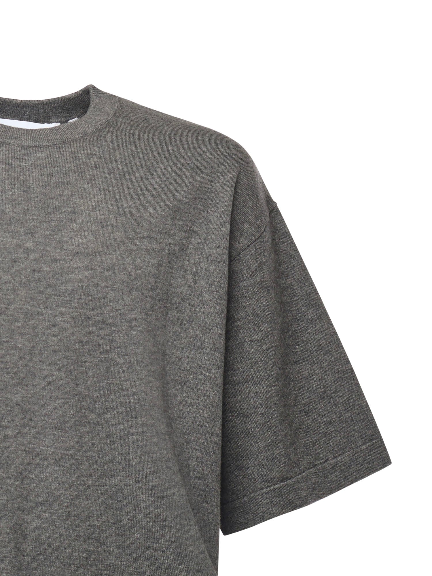 T-shirt Distort con logo A3427003 GREY MELANGE AXEL ARIGATO 