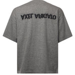 T-shirt Distort con logo A3427003 GREY MELANGE AXEL ARIGATO 