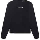 Felpa "Loops" in cotone A3435001 BLACK AXEL ARIGATO 