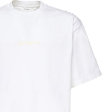 T-shirt con ricamo logo A3443001 WHITE AXEL ARIGATO 
