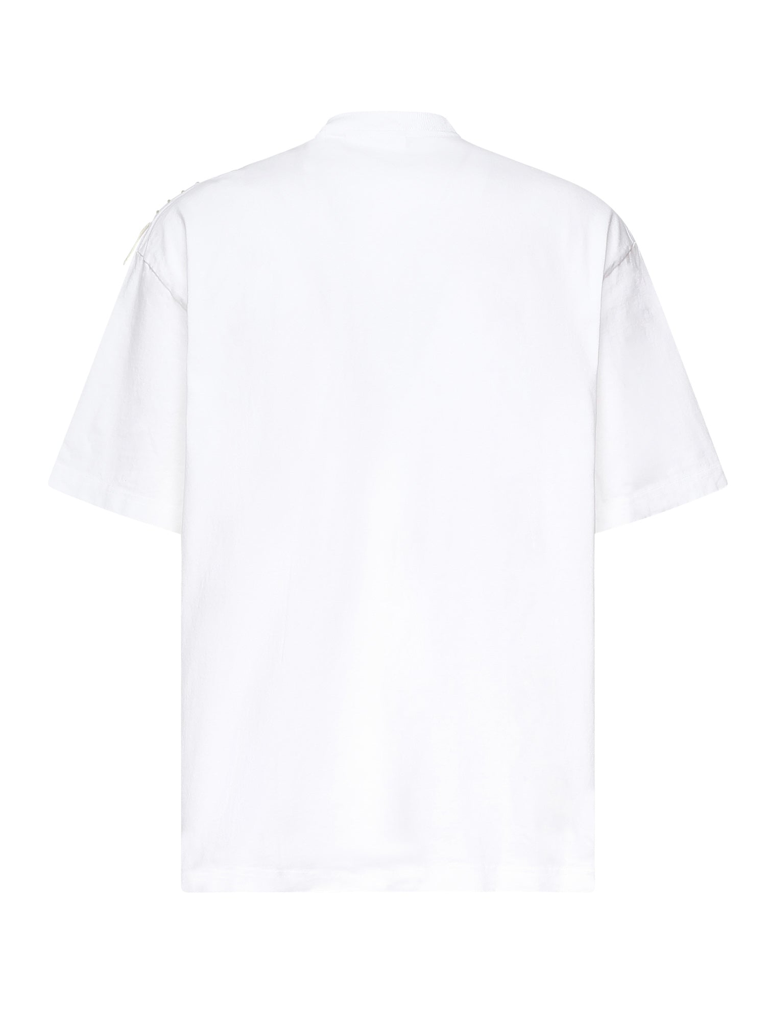 T-shirt con ricamo logo A3443001 WHITE AXEL ARIGATO 