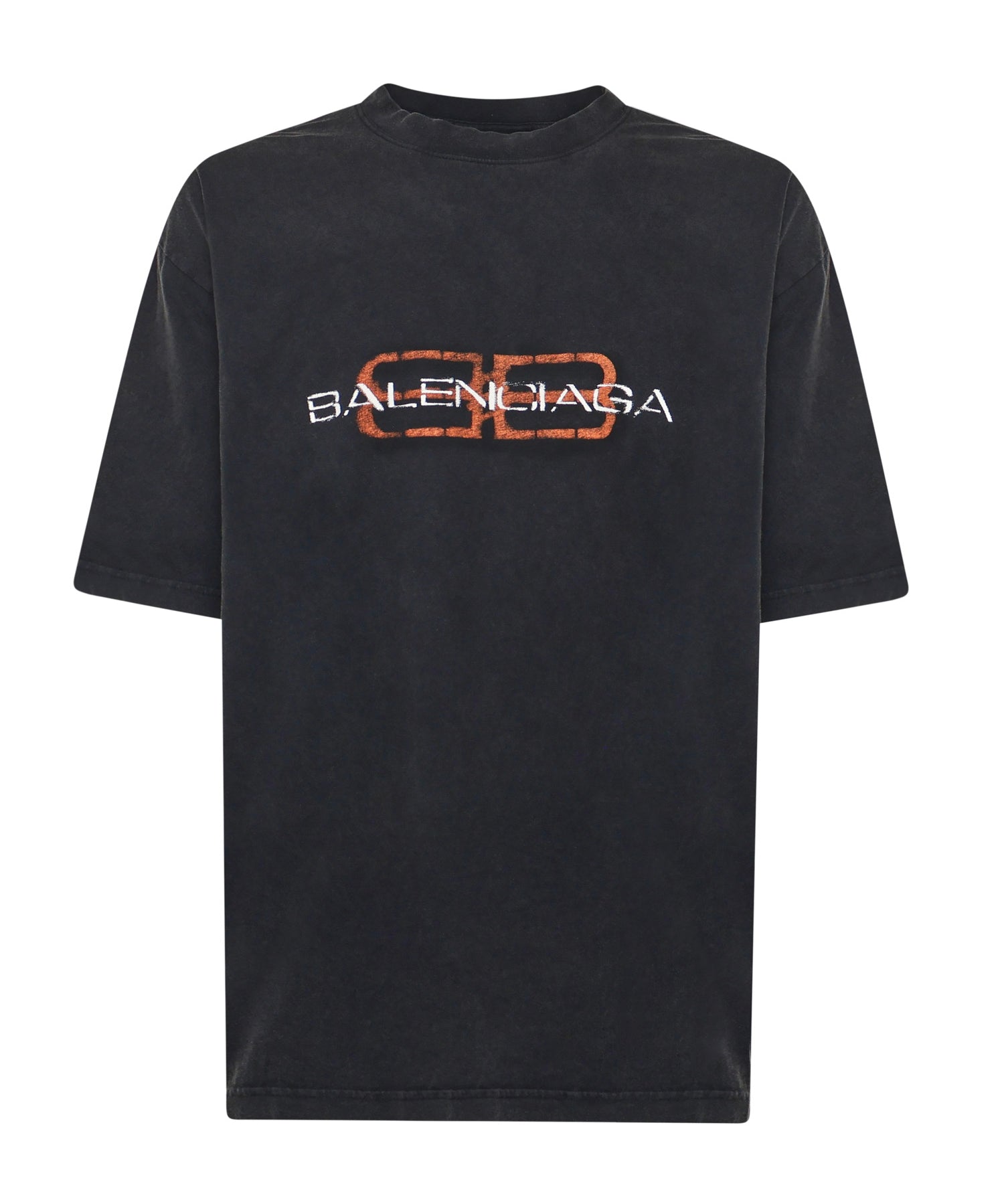 T-Shirt BB Icon Stencil 764235 TTVD61041 BALENCIAGA 