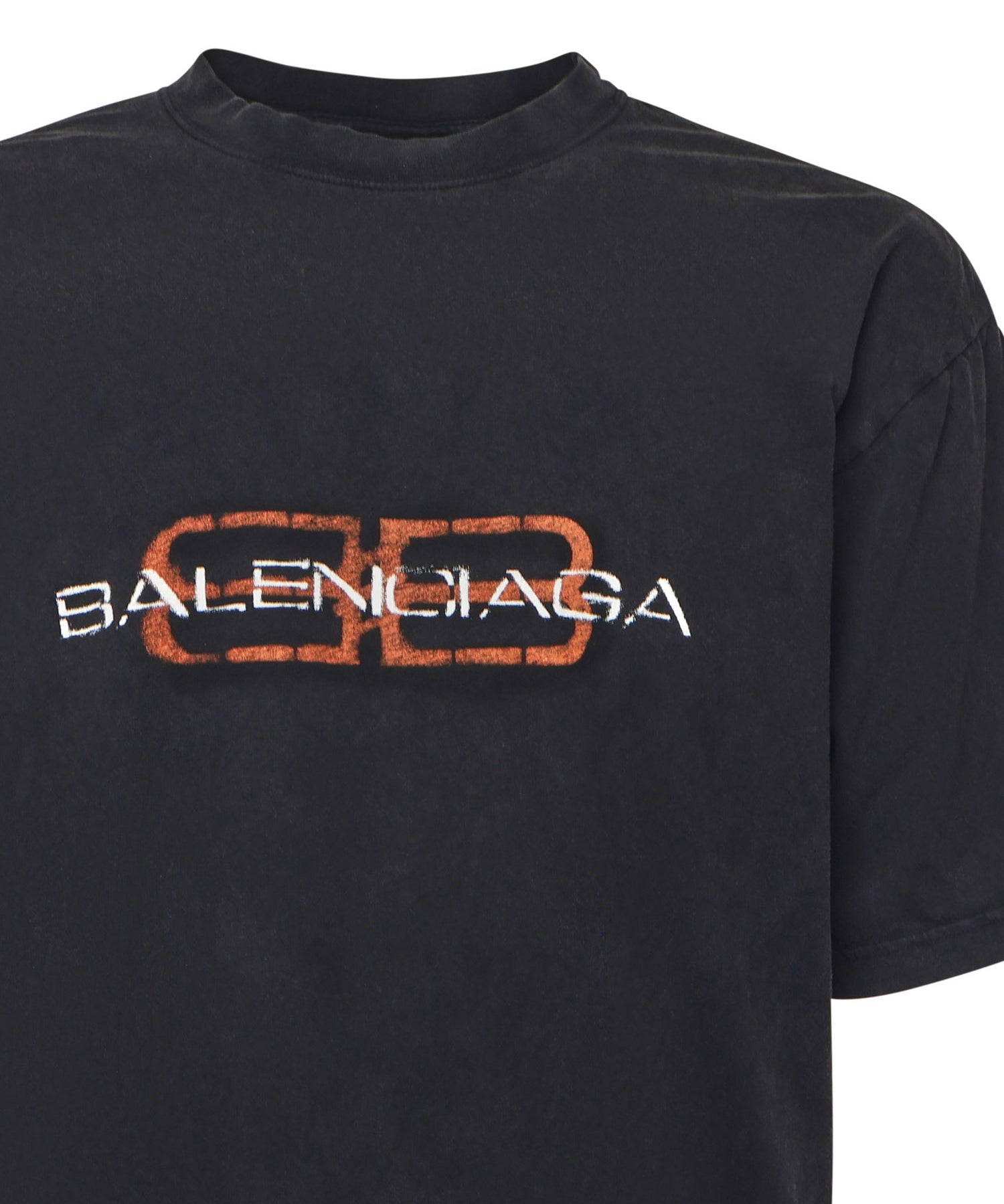 T-Shirt BB Icon Stencil 764235 TTVD61041 BALENCIAGA 