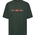 T-Shirt BB Icon Stencil<BR/> 764235 TTVD63004 BALENCIAGA 