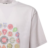 T-shirt "Spiral Crest" in jersey dry 764235 TTVH49012 BALENCIAGA 