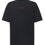 T-Shirt Back Medium Fit in jersey dry<BR/> 764235 TTVJ18483 BALENCIAGA 
