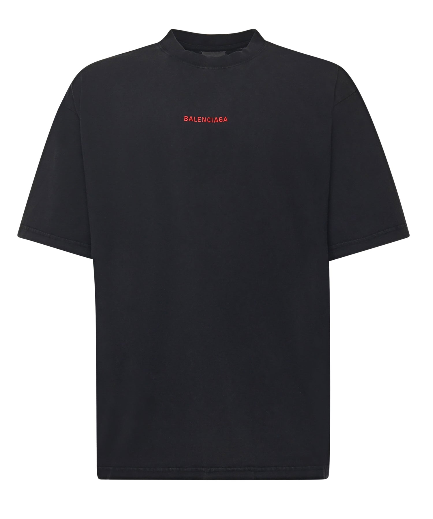 T-Shirt Back Medium Fit in jersey dry<BR/> 764235 TTVJ18483 BALENCIAGA 