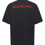 T-Shirt Back Medium Fit in jersey dry<BR/> 764235 TTVJ18483 BALENCIAGA 