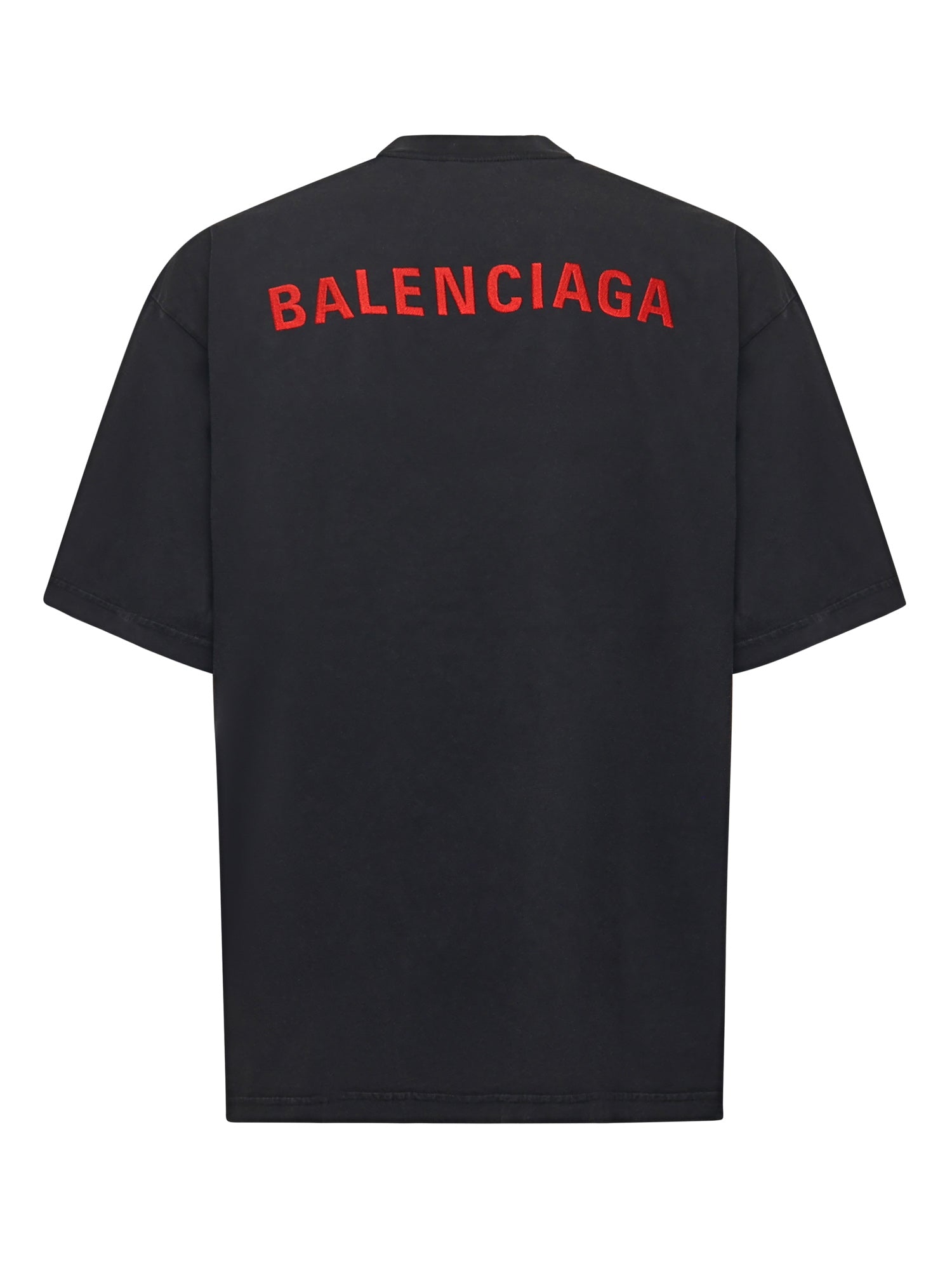 T-Shirt Back Medium Fit in jersey dry<BR/> 764235 TTVJ18483 BALENCIAGA 